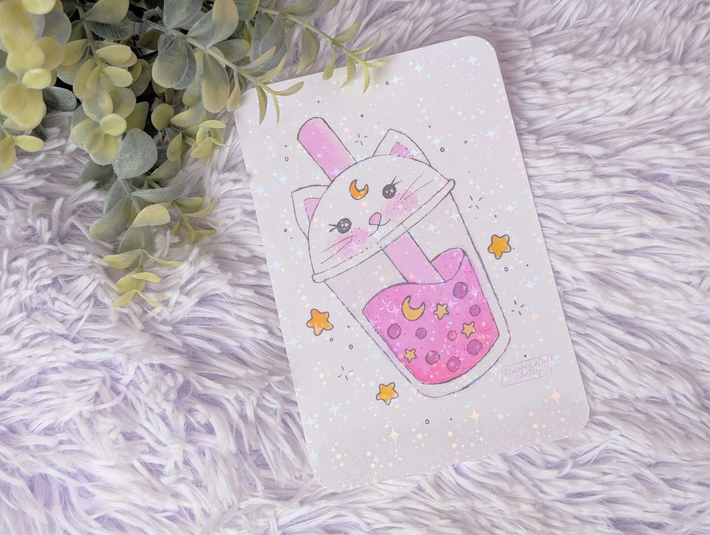 Boba Nima Watercolor Art Print