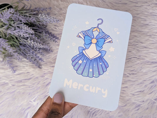 Mercury Outfit Art Print