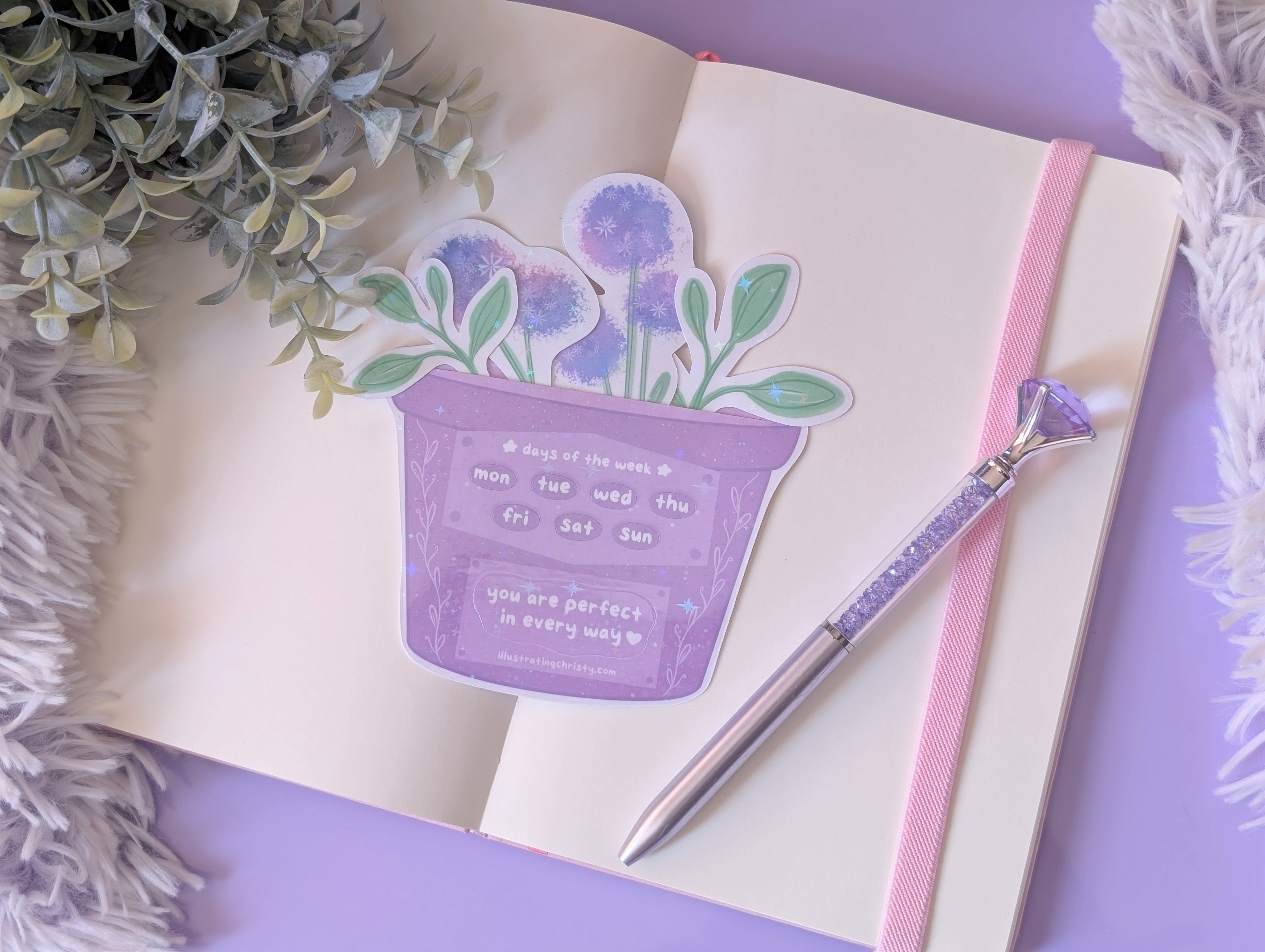 Allium Planner Sticker Sheet