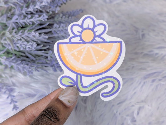 Lemon Flower Sticker