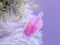 Pink Boba Sticker