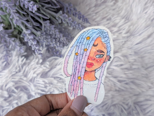 Moon in Pisces Sticker
