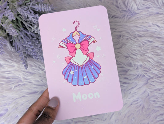 Moon Outfit Art Print
