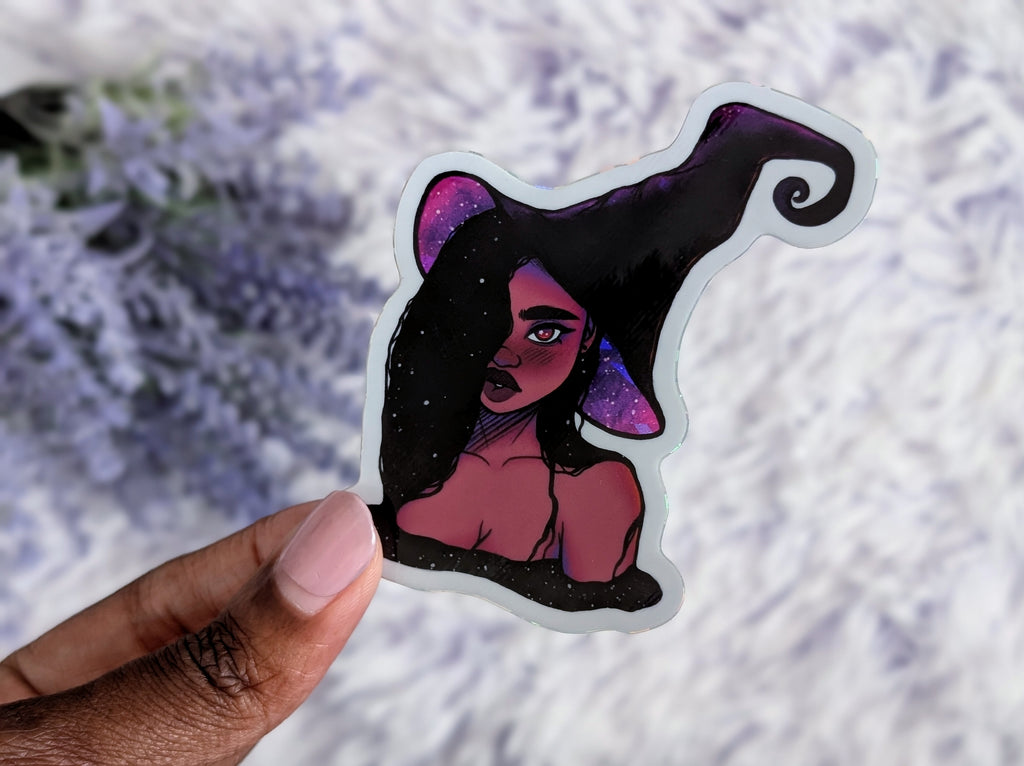 Witch Girl Sticker