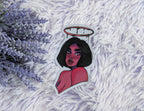Halo Girl Sticker