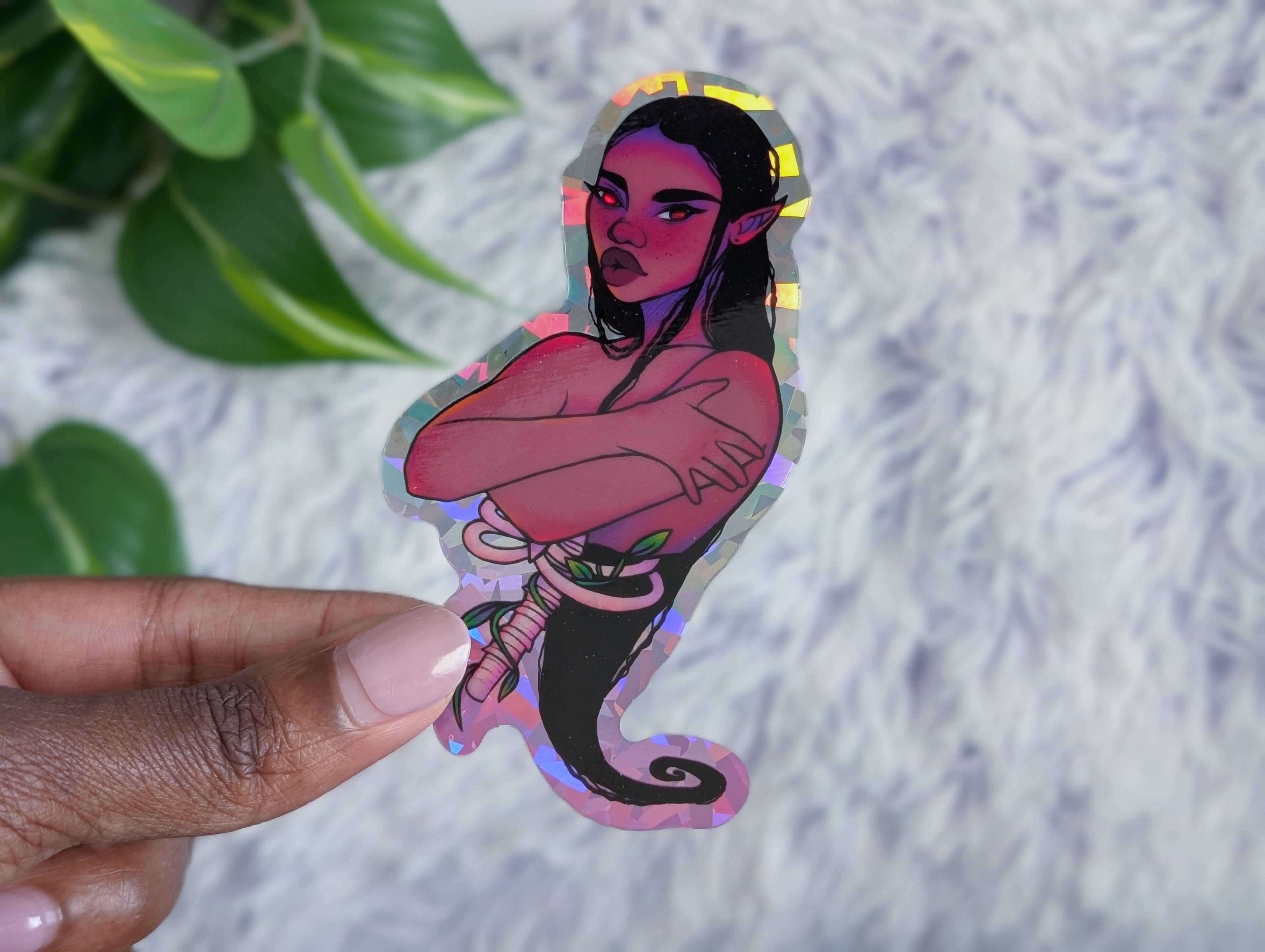 Vampyr Girl Sticker