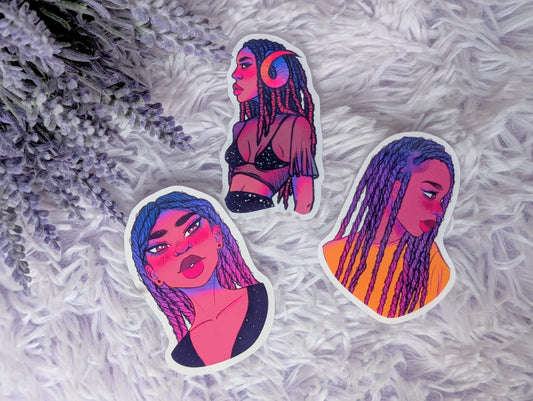 Cosmic Girlies Sticker Bundle