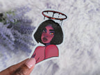 Halo Girl Sticker