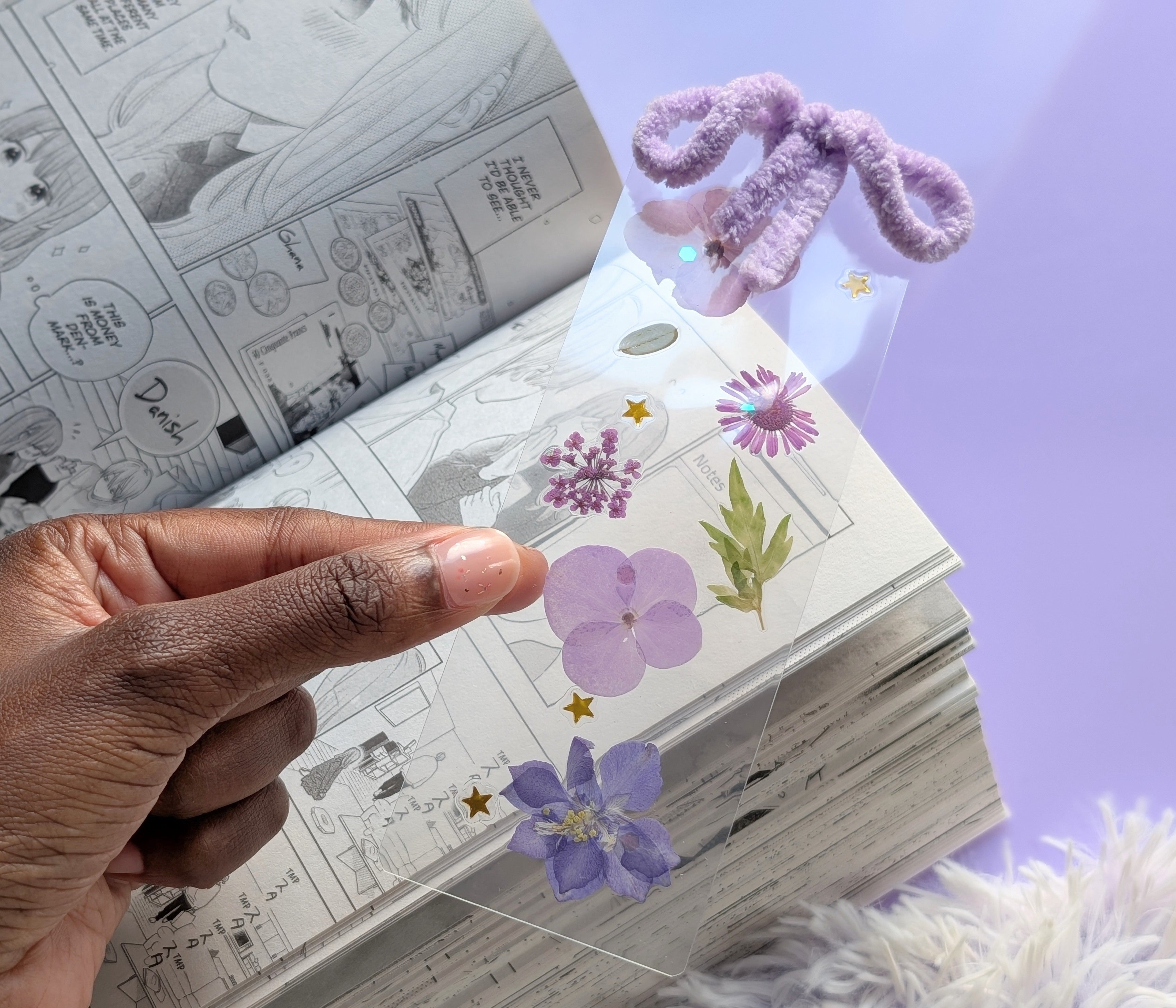 Purple Breeze Bookmark