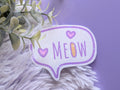 Meow Sticker
