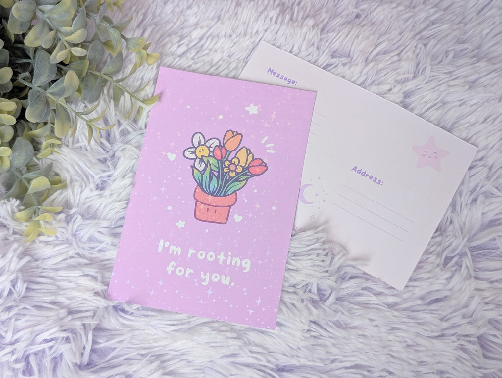 Rooting For You Postcard