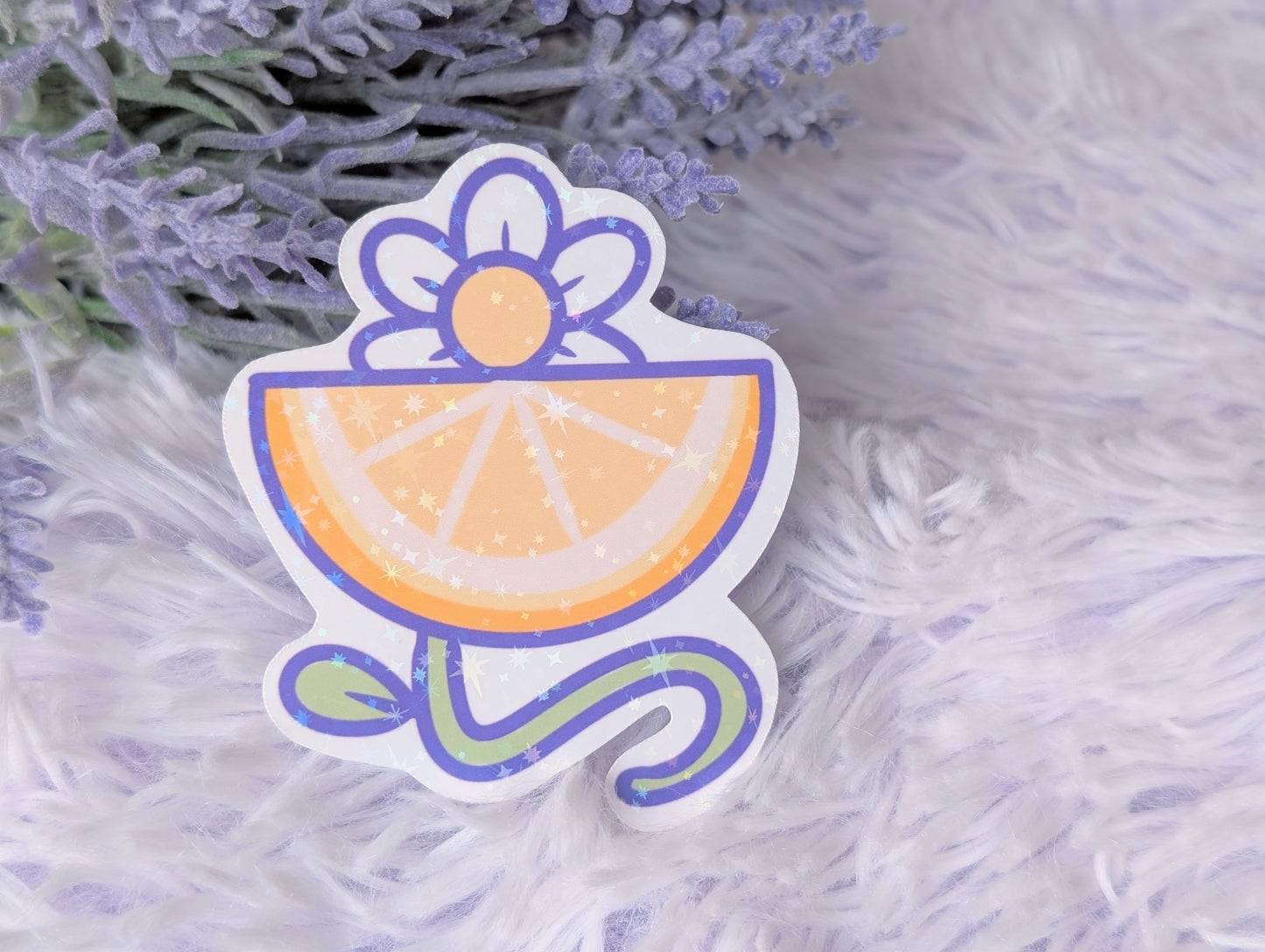 Lemon Flower Sticker