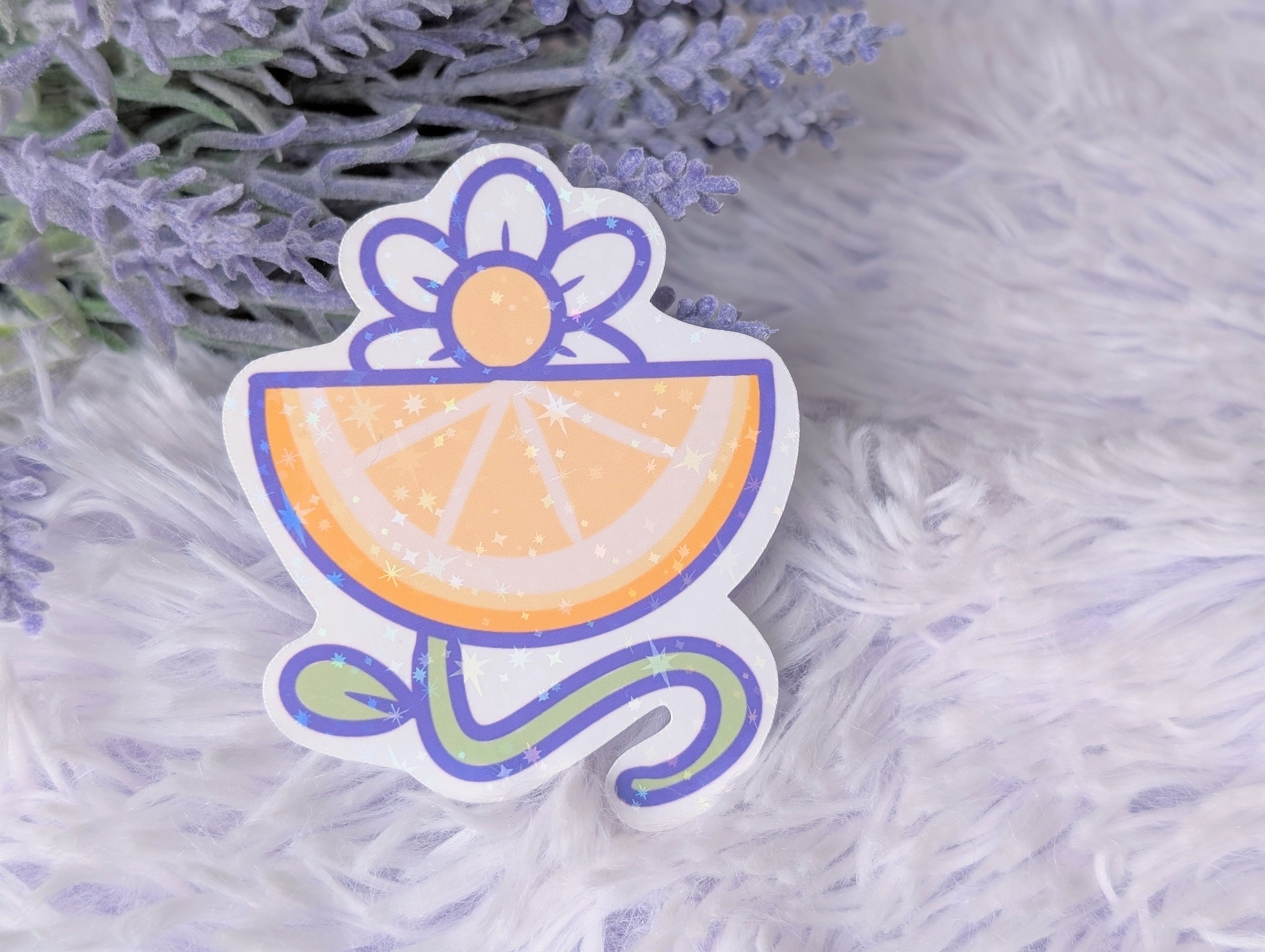 Lemon Flower Sticker